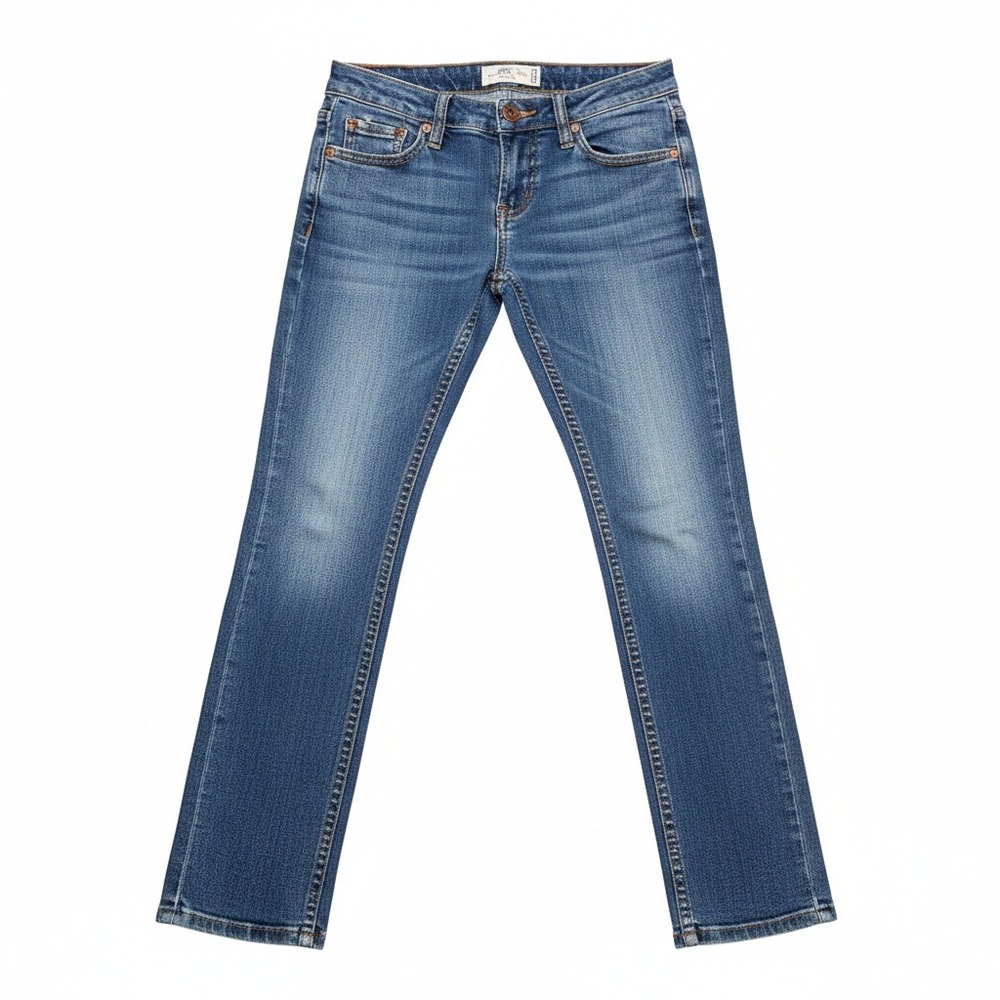 American‎ Rag Skinny Jeans Women's Size 0S Blue Denim Low Rise Stretch Cotton